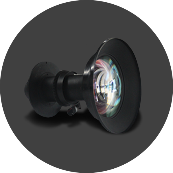 AL-DL062FR SHORT THROW FIXED LENS FOR D SERIES PROJECTORS / 0.62:1 RATIO