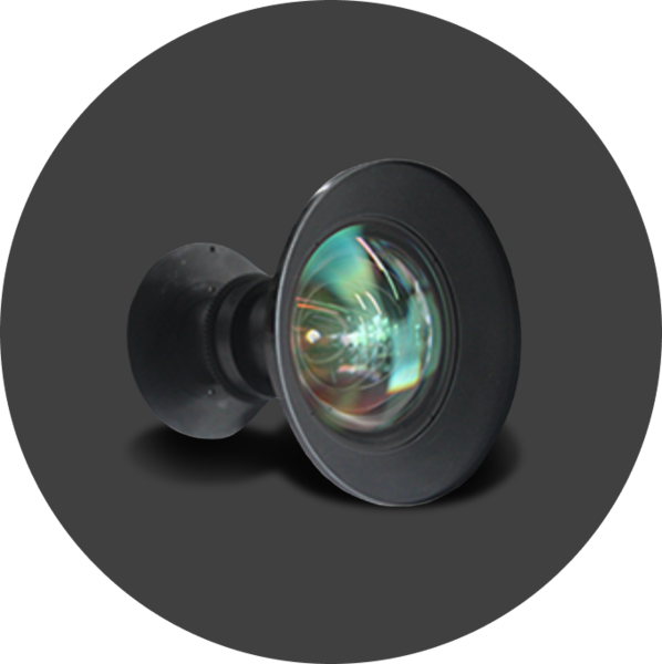 AL-DL080FR LENS - SHORT THROW FIXED LENS FOR D-SERIES / THROW RATIO 0.80:1