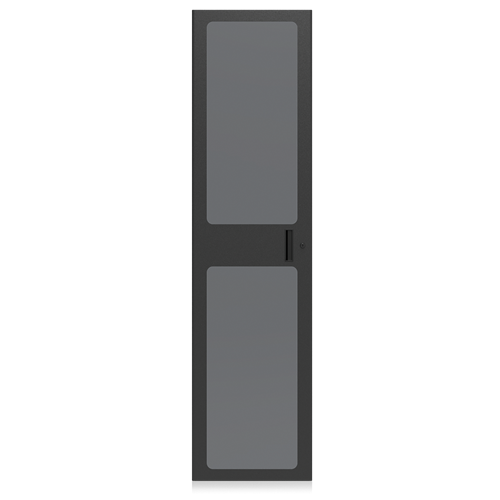 PFD40 1" DEEP PLEXIGLASS DOOR FOR 40RU 100, 200, 500, AND 700 SERIES RACKS