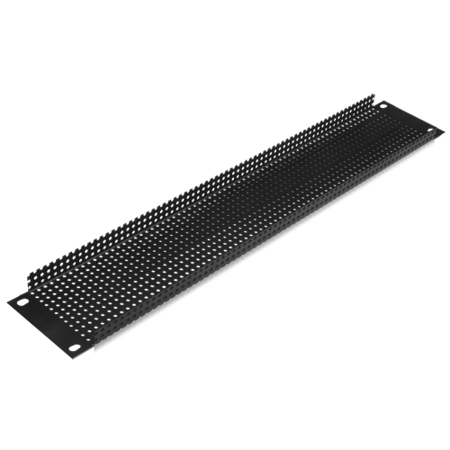PPR2 19" 2RU RECESSED VENT RACK PANEL