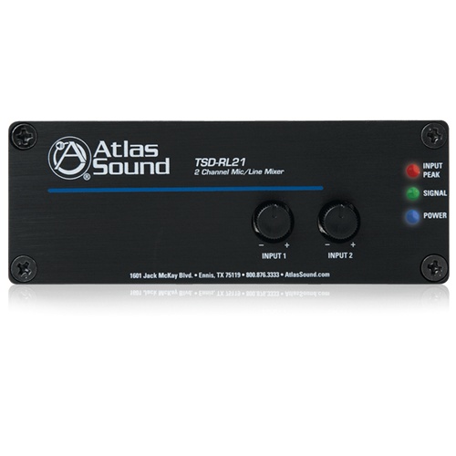 TSD-RL21 TWO CHANNEL MIXER