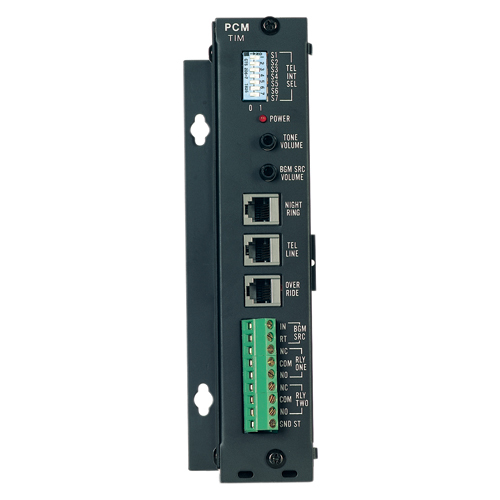 PCMTIM TELEPHONE INTERFACE MODULE FOR PCM200 ZONE PAGING SYSTEM - ONLY 1 REQUIRED PER SYSTEM