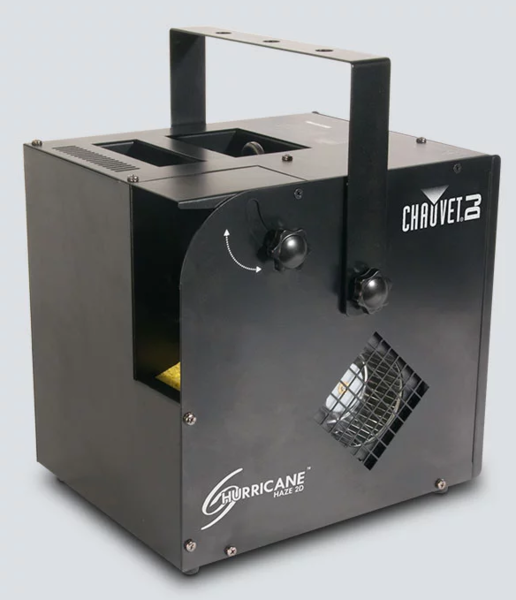 HHAZE2D WATER-BASED HAZE MACHINE CREATES A THIN ATMOSPHERE TO ENHANCE ANY LIGHT SHOW