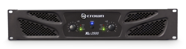 XLI2500 2CH POWER AMPLIFIER, 750W @ 4OHM DUAL, 500W @ 8OHM DUAL, 1500W 8OHM BRIDGED