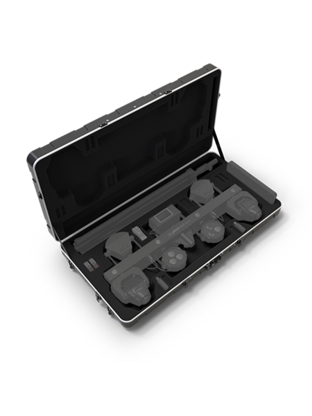 CHSGBM HARD-SHELL CASE TO TRANSPORT GIGBAR, WATER RESISTANT, CUSTOM MOLDED INTERIOR