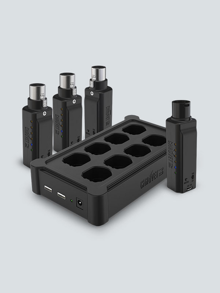 DFIXLRPACK D-FI XLR PACK INCLUDES 1 TRANSMITTER, 3 RECEIVERS, AND 1 MULTI CHARGER.