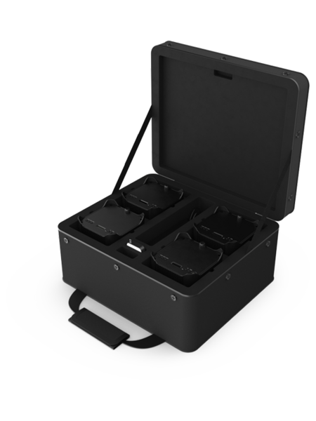 FREEDOMPARQ9X4 TRI-COLOR (RBG) COLOR MIXING, TRUE WIRELESS, BATTERY-OPERATED