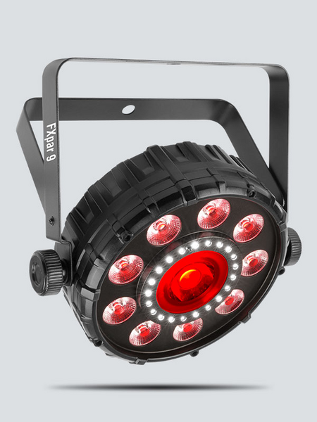 FXPAR9 COMPACT EFFECT PAR WITH MULTIPLE TECHNOLOGIES IN A SINGLE FIXTURE