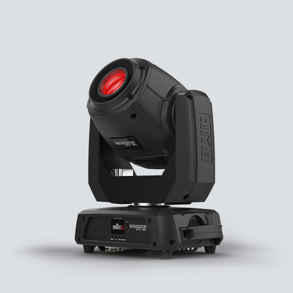INTIMSPOT360X 100W LED, DUAL ROTATING PRISMS, MOTORIZED FOCUS, CAN SAVE, SET, AND RECALL 1 SCENE MANUALLY