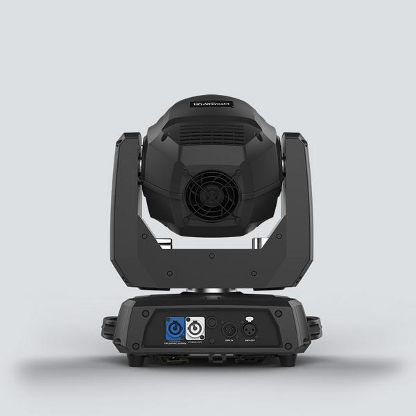 INTIMSPOT360X 100W LED, DUAL ROTATING PRISMS, MOTORIZED FOCUS, CAN SAVE, SET, AND RECALL 1 SCENE MANUALLY