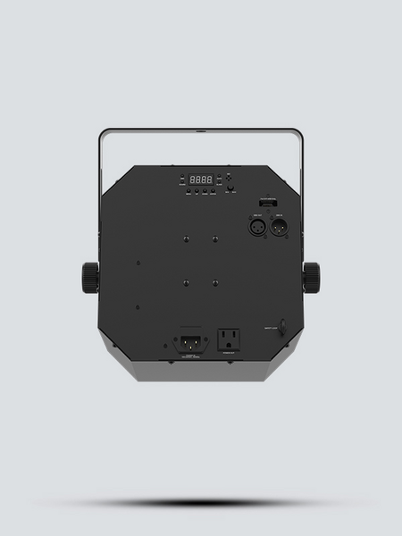 SWARM5FXILS 3-IN-1 LED LIGHT, INCLUDES RGBAW ROTATING DERBY, RED/GREEN LASER, AND WHITE STROBE EFFECT