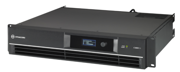 C3600FDI-US PROFESSIONALL INSTALLATION DSP POWER AMPLIFIER 2 X 1800W POWER