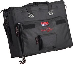 GSR-2U STUDIO-2-GO RECORDING BAG / LAPTOP AND 2-SPACE RACK BAG