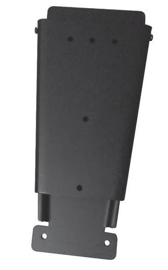 MTC-CBT-FM2 FLUSH-MOUNT LOW PROFILE WALL BRACKET FOR CBT70J-1 AND 70J-1/JE-1  - BLACK