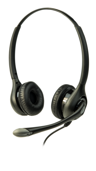 LA-453 HEADSET 3 (OVER HEAD DUAL W/BOOM MIC)