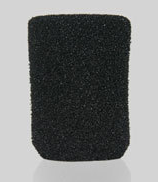 A85WS BLACK FOAM WINDSCREEN FOR BETA 87A, BETA 87C, SM87A, SM86, AND KSM9 MICROPHONES