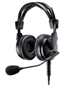 BRH50M PREMIUM DUAL-SIDED BROADCAST HEADSET. INCLUDES BCASCA-NXLR3QI CABLE