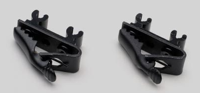 RK307DB DUAL MOUNT TIE CLIPS FOR SM93 AND WL93T (CONTAINS TWO)
