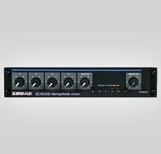 SCM268 4CH TRANSFORMER BALANCED MICROPHONE MIXER WITH PHANTOM POWER, AC ONLY,