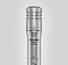 SM81-LC CARDIOID CONDENSER WITH 10DB ATTENUATOR AND 3 POSITION LOW-CUT FILTER, WITH FOAM WINDSCREEN