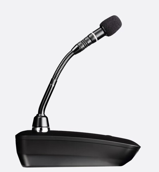 ULXD8W=-G50 WHITE WIRELESS GOOSENECK MICROPHONE BASE FOR ULXD AND QLXD. INCLUDES AA ALKALINE BATTERIES