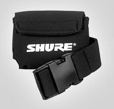 WA570A NEOPRENE BODYPACK BELT POUCH FOR WIRELESS BODYPACK TRANSMITTERS