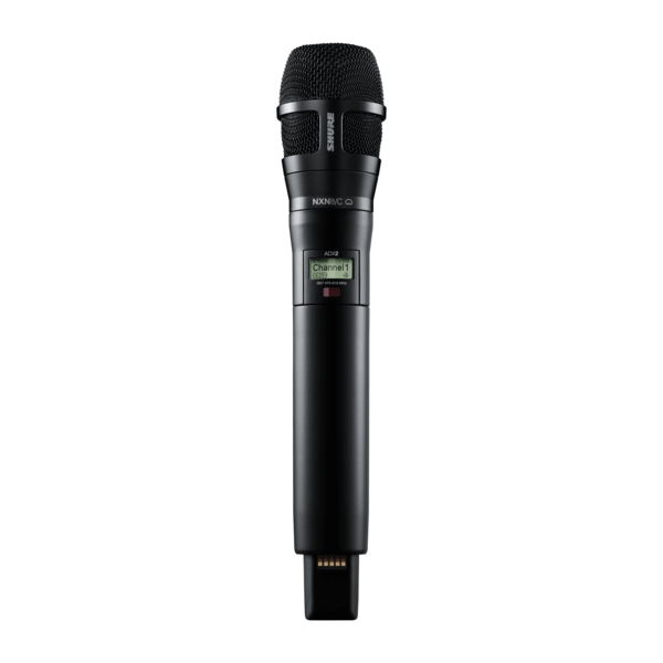 ADX2/N8CB=-G57 HANDHELD WIRELESS MICROPHONE TRANSMITTER,METAL,CARDIOID DYNAMIC CAPSULE,BLACK