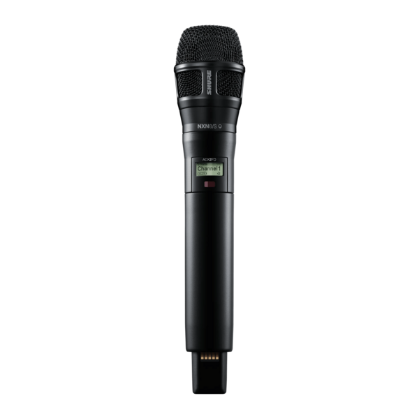 ADX2FD/N8SB=-G57 HANDHELD WIRELESS MICROPHONE TRANSMITTER,METAL,SUPERCARDIOID DYNAMIC CAPSULE,BLACK