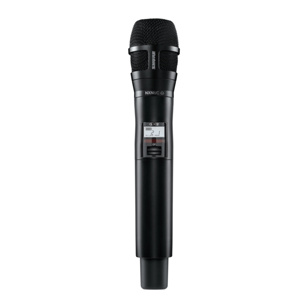 QLXD2/N8CB=-H50 QLX-D HANDHELD TRANSMITTER,CARDIOID DYNAMIC CAPSULE,H50 (534-598 MHZ) WIRELESS FREQUENCY BAND,BLACK