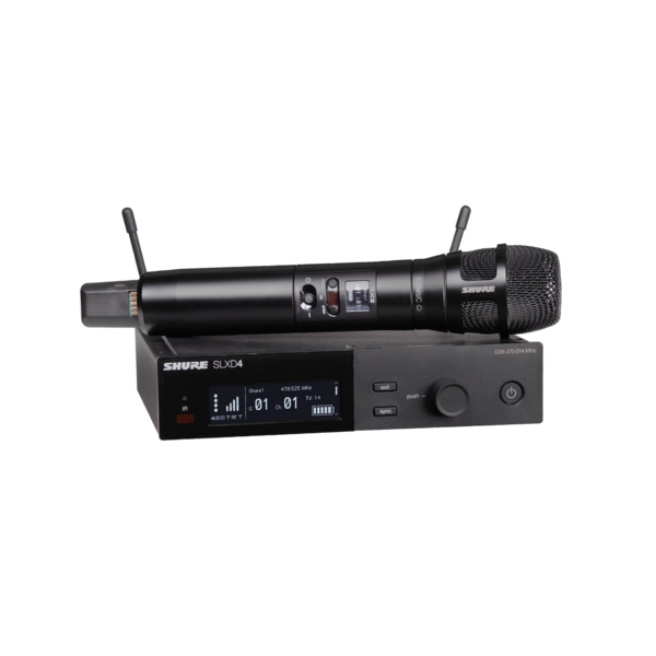 SLXD24/N8CB-H55 WIRELESS SYSTEM WITH NEXADYNE 8/C HANDHELD TRANSMITTER,H55 (514-558 MHZ) WIRELESS FREQUENCY BAND