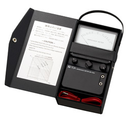 ZM-104A IMPEDANCE METER MEASURES IMPEDANCE OF SPEAKER LINES UP TO 100K OHMS / BATTERIES REQUIRED: 4X AA