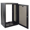 SRW21U 21U WALL MOUNT RACK ENCLOSURE CABINET W/ DOOR AND SIDE PANELS