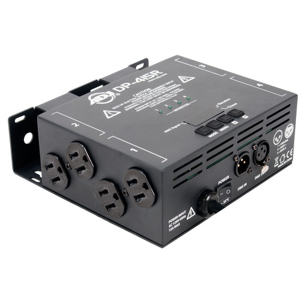 DPR415 DP-415R :  4-CHANNEL DIMMER/SWITCH PACK / CONTROL UP TO 8 FIXTURES / COMPACT & PORTABLE
