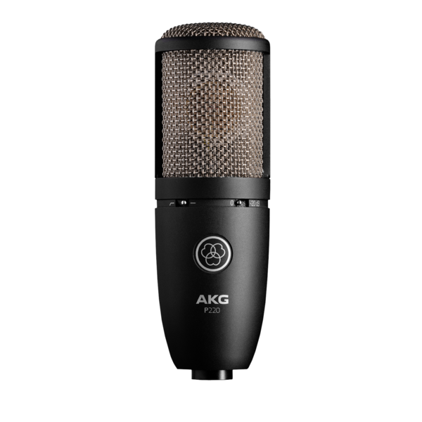 P220 LARGE DIAPHRAGM CARDIOID CONDENSER MICROPHONE BLACK