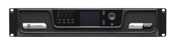 CDI4X1200 4 CHANNEL POWER AMPLIFIER 1200W PER CHANNEL 70V 100V, 4/8OHM, DIGITAL SIGNAL PROCESSING