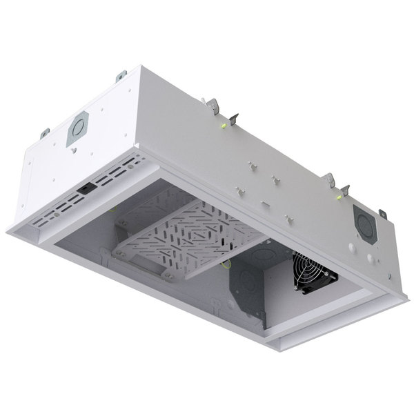CB-12 1'X2' CEILING BOX  W/ 2 1/2 RACK MOUNTS AND 5 AC RECEPTACLES
