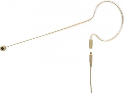 ESM8-OBG-4SEN EARSET MIC 4 SENN CABLES : SINGLE EAR HEADSET,BEIGE, OMNI-DIRECTIONAL MIC, 3.5MM ELEMENT