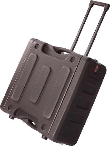 G-PROR-8U-19 PRO-SERIES MOLDED MIL-GRADE PE RACK CASE  8RU 19" DEEP, WITH  HANDLE & WHEELS