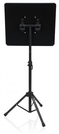 GFW-UTL-MEDIATRAY1 GATOR FRAMEWORKS COMPACT ADJUSTABLE MEDIA TRAY WITH TRIPOD STAND