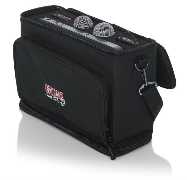 GM-DUALW DUAL WIRELESS SYSTEM BAG FOR SHURE BLX WIRELESS SYSTEM WITH TWO MICS & TWO BODYPACKS