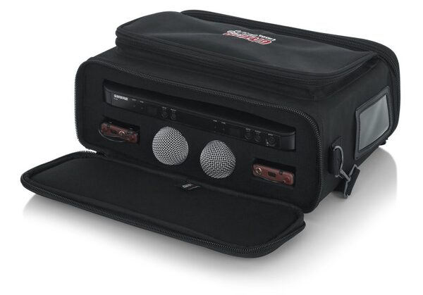 GM-DUALW DUAL WIRELESS SYSTEM BAG FOR SHURE BLX WIRELESS SYSTEM WITH TWO MICS & TWO BODYPACKS