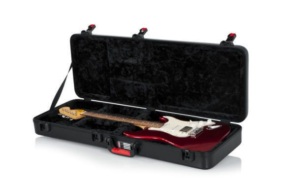 GTSA-GTRELEC TSA SERIES ATA MOLDED POLYETHYLENE GUITAR CASE FOR STANDARD ELECTRIC GUITARS