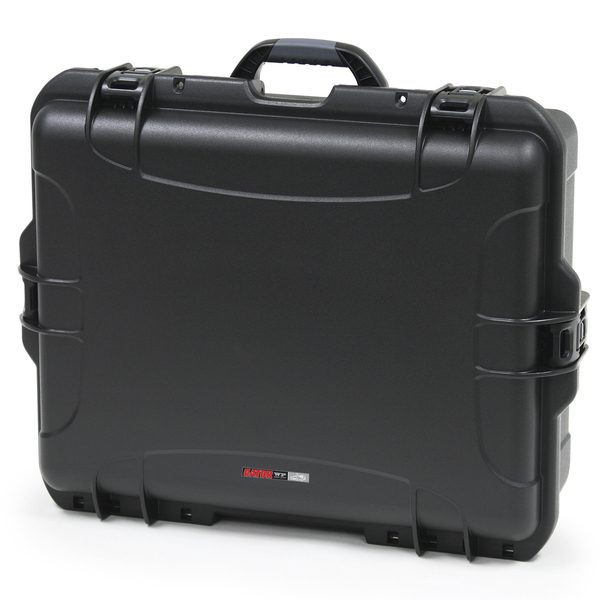GU-2217-08-WPDV BLACK WATERPROOF INJECTION MOLDED CASE WITH INTERNAL DIVIDER SYSTEM, INTERIOR DIMS 22" X 17" X 8.2"