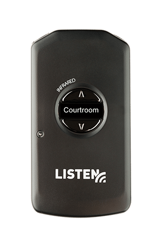 LR-4200-IR INTELLIGENT DSP IR RECEIVER, 2X3.5MM OUTPUT JACK FOR HEADPHONES, OLED SCREEN, 120-200' RANGE
