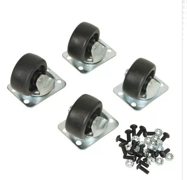 C2S CASTERS-2IN SWIVEL, 125LB LOAD CAPACITY EACH, (SET OF 4)