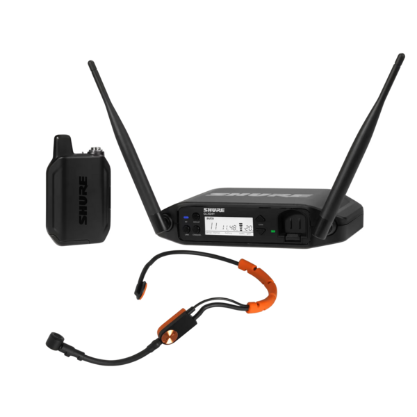 GLXD14+/SM31-Z3 DIGITAL WIRELESS SYSTEM WITH GLXD4+ TABLETOP RECEIVER, GLXD1+ BODYPACK, & SM31 HEADSET MIC