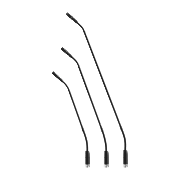 MXC425DF/C MXC 25" GOOSENECK MICROPHONE WITH BI-COLOR LED, DUAL FLEX