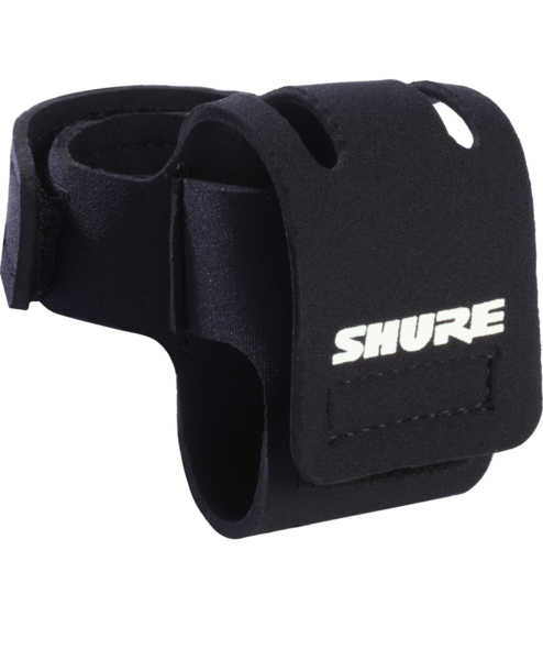 WA620 NEOPRENE BODYPACK ARM POUCH HOLDS AND PROTECTS SHURE BODYPACK TRANSMITTERS / BLACK