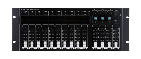 M-864D CU DIGITAL STEREO MIXER W/ARC & FBS (4RU)  RACK MOUNTED, 4BUS DSP/ARC/FBS