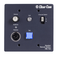 2 CH. FLUSH-MOUNT HEADSET STATION:&#160; ENCORE TWO-CHANNEL SELECTABLE FLUSH-MOUNT HEADSET STATION.MOUNTS